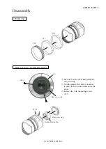 Предварительный просмотр 3 страницы Nikon AF DX Fisheye Nikkor Repair Manual