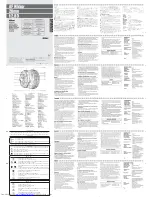 Nikon AF Nikkor 20mm f/2.8 D User Manual preview