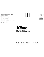 Preview for 7 page of Nikon AF Nikkor 85mm f/1.4D IF Instruction Manual