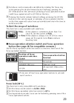 Preview for 23 page of Nikon AF-S NIKKOR 200mm f/2G ED VR II User Manual