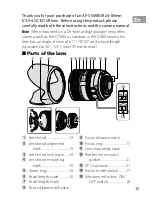 Предварительный просмотр 15 страницы Nikon AF-S NIKKOR 24-85mm f/3.5-4.5G ED VR User Manual