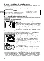 Предварительный просмотр 42 страницы Nikon AF-S Nikkor 300mm f/2.8G ED VR II User Manual