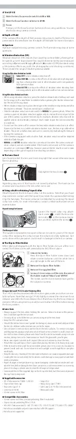 Предварительный просмотр 4 страницы Nikon AF-S NIKKOR 800mm f/5.6E FL ED VR User Manual