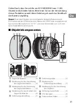 Preview for 21 page of Nikon AF-S NIKKOR 85mm f/1.8G User Manual