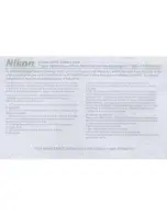 Предварительный просмотр 28 страницы Nikon AF-S VR Micro-Nikko Instruction Manual