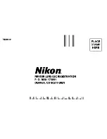 Предварительный просмотр 29 страницы Nikon AF-S VR Micro-Nikko Instruction Manual