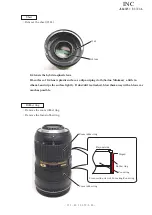 Предварительный просмотр 5 страницы Nikon AF-S Zoom-Nikkor ED 24-70mm/F2.8G (IF) Repair Manual