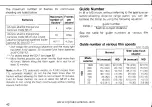 Предварительный просмотр 43 страницы Nikon Autofocus Speedlight SB-22 Instruction Manual