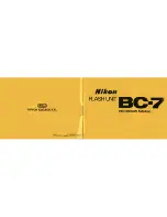 Nikon BC-7 Instruction Manual preview