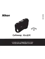 Nikon Callaway RAZR Instruction Manual предпросмотр