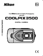 Preview for 1 page of Nikon CoolPix 3500 User Manual