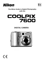 Предварительный просмотр 1 страницы Nikon Coolpix 3600 Manual