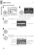 Предварительный просмотр 54 страницы Nikon Coolpix 3600 Manual