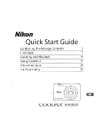 Предварительный просмотр 1 страницы Nikon COOLPIX 55300 Quick Start Manual