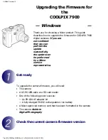 Nikon Coolpix 7900 Instructions Manual preview