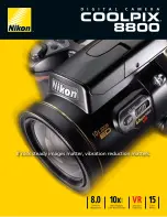 Preview for 6 page of Nikon COOLPIX 8800 Specifications