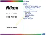 Nikon Coolpix 950 Reference Manual preview