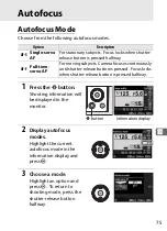 Предварительный просмотр 95 страницы Nikon COOLPIX A Reference Manual