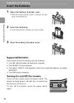 Preview for 22 page of Nikon Coolpix - Digital Camera - 8.0 Megapixel User Manual