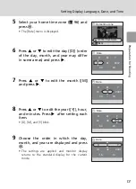 Preview for 25 page of Nikon Coolpix - Digital Camera - 8.0 Megapixel User Manual