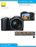 Preview for 1 page of Nikon Coolpix L100 Brochure