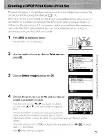 Предварительный просмотр 87 страницы Nikon COOLPIX L1OO User Manual