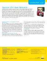 Preview for 2 page of Nikon CoolPix L24 Brochure