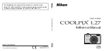 Nikon COOLPIX L27 Reference Manual preview