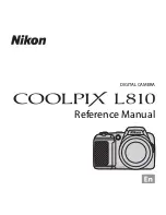 Nikon COOLPIX L810 Reference Manual preview