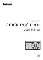 Nikon Coolpix P300 User Manual preview