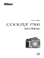 Предварительный просмотр 29 страницы Nikon CoolPix P500 Quick Start Manual