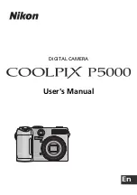 Nikon Coolpix P5000 User Manual preview