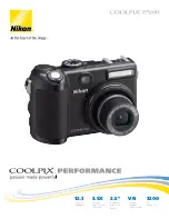 Nikon Coolpix P5100 Brochure & Specs preview