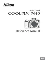 Nikon Coolpix P610 Reference Manual предпросмотр