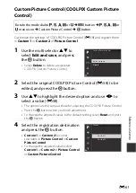 Предварительный просмотр 145 страницы Nikon Coolpix P610 Reference Manual