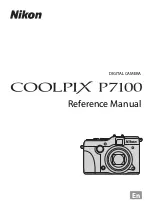 Nikon CoolPix P7100 Reference Manual предпросмотр