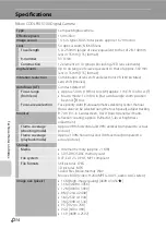 Preview for 226 page of Nikon CoolPix S100 Reference Manual