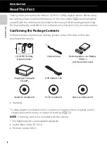 Предварительный просмотр 4 страницы Nikon COOLPIX S1200pj Reference Manual