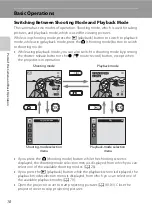 Предварительный просмотр 28 страницы Nikon COOLPIX S1200pj Reference Manual