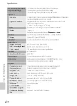 Предварительный просмотр 220 страницы Nikon COOLPIX S1200pj Reference Manual