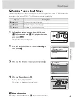 Предварительный просмотр 61 страницы Nikon CoolPix S202 User Manual