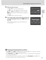 Предварительный просмотр 31 страницы Nikon COOLPIX S205 User Manual