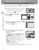 Предварительный просмотр 34 страницы Nikon COOLPIX S205 User Manual