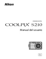 Предварительный просмотр 1 страницы Nikon Coolpix S210 (Spanish) Manual Del Usuario