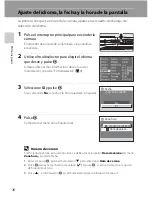 Предварительный просмотр 28 страницы Nikon Coolpix S210 (Spanish) Manual Del Usuario