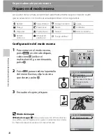 Предварительный просмотр 46 страницы Nikon Coolpix S210 (Spanish) Manual Del Usuario