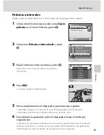 Предварительный просмотр 71 страницы Nikon Coolpix S210 (Spanish) Manual Del Usuario