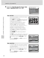 Предварительный просмотр 88 страницы Nikon Coolpix S210 (Spanish) Manual Del Usuario