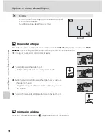 Предварительный просмотр 102 страницы Nikon Coolpix S210 (Spanish) Manual Del Usuario