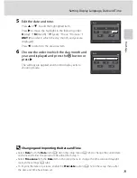 Предварительный просмотр 31 страницы Nikon COOLPIX S2550 User Manual